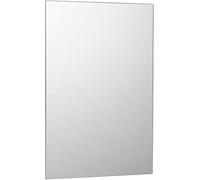 Waterstone Mirrors & Frames LTD 50 x 70cm Rectangle Bathroom Mirror, Unframed, Frameless Bathroom Mirror with Wall Hanging Fixing Hardware