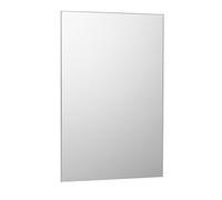 Waterstone ® Plain Frameless Bathroom Mirror with Wall Hanging Brackets (45 x 30cm Rectangle)