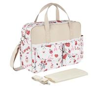 Watertight Baby Diaper Bag with Prams Straps Spacious Travel Bag Essential Travel Diaper Bag Large Capacity for Mom Large Capacity Diaper Bag