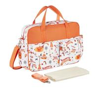 Watertight Baby Diaper Bag with Prams Straps Spacious Travel Bag Essential Travel Diaper Bag Large Capacity for Mom Large Capacity Diaper Bag