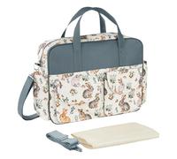 Watertight Baby Diaper Bag with Prams Straps Spacious Travel Bag Essential Travel Diaper Large Capacity for Mom Watertight Changing