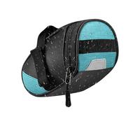 Watertight Saddle Pack - Waterproof Portable Cycling Storage Pouch, Cycling Seat Pack, Tail Underseat Wedge, Frame Geometry Packs, | Heavy Duty Thermoplastic Polyurethane Coated Fabric Seals Out Muddy