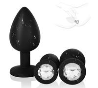 Watertight Silicone Plug Kit Different Sizes Exercise Anil Plug Kit Suction Cup for Games in The Bedroom A Good Companion in Life, Taking us to Explore Different Experiences A/252