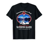 Waterton Glacier International Peace Park Canada US Keepsake T-Shirt