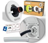 WATERTWIN Adapter for Fuel Cap 3-Pin D: 68 | Water Tank Cap Compatible with Gardena Connection | Motorhome Caravan Water Filler Nozzle Filling Adapter for Water Hose