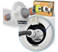 Watertwin Motorhome Water Tank Adapter, Caravan Filling Nozzle Accessories, Water Tank Cap with Double Gardena Connection (Adaptor for Tank Cap 2-Pin D: 78)