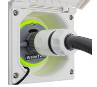 Watertwin Motorhome Water Tank Adapter, Caravan Filling Nozzle Accessories, Water Tank Cap with Double Gardena Connection (Adaptor for Tank Cap 3-Pin D: 68)
