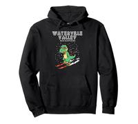 Waterville Valley New Hampshire - T-Rex Ski Gift Pullover Hoodie