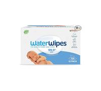 WaterWipes Original Biodegradable Baby Wipes, 99.9% Water Based Wet Wipes & Unscented for Sensitive Skin, 720 Count (12 packs)