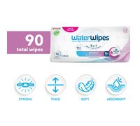 WaterWipes Sensitive Body Intimate Cleansing Wipes 999 Purified Water