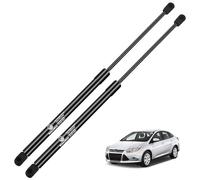 WateryWave 2X Rear Tailgate Struts for Ford Focus Mk2 Hatchback 2004-2012 Car Boot Gas Springs Black Gas Struts 530N Boot Struts Shock Lift Support Replace #1684312 4M51A406A10AB