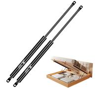 WateryWave 500MM 600N Gas Struts with 8mm Eyelet Heads Gas Spring Strut Heavy Duty Hydraulic Lift Support Shock for Ottoman Bed Heavy Lid Tool Box Cabinet Floor Hatch Door(500MM-600N)