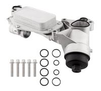 WateryWave Oil Filter Housing Adapter for 2008-2020 Chevy Cruze J300 J305 J308 Trax Astra H, for Opel Insignia A Mokka/Mokka X Zafira B Encore Engine Oil Cooler, for #93186324