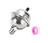 Watflow 2-Gallon Mini Thermal Expansion Tank with 1/2" MIP Threaded Connection - Stainless Steel Hammer Arrestor for Tankless/Point-of-Use Water Heaters, 150 psi, 210°F