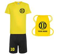 Watford FC Men's Mens Training Kit Package in Yellow | Size: Small Watford FC Yellow S
