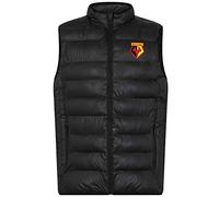 Watford FC Official Football Gift Mens Padded Body Warmer Jacket Gilet XXL