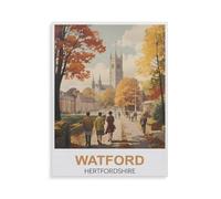 Watford Hertfordshire，1000 Piece Paper Puzzle for An Unforgettable Family Activity - Suitable for All Ages（50x70cm）-GW2