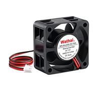 Wathai 40mm x 20mm 12V Dual Ball Bearing DC Brushless Cooling Fan for 12 Volt PSU Replacment, DIY Small Electronic Equipment Cooling