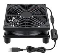 Wathai Cooling Case Fan for Receiver DVR Xbox TV Box Router 120mm x 25mm 5V USB Power