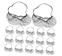 WATIIFUFU 100pcs Nylon Mesh Beard Covers Breathable Protective Hair Nets for Men Small Comfortable and Ventilated Beard Nets for Professional and Casual Use