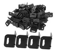 WATIIFUFU 100pcs Plastic Corner Protectors for Shipping, Lightweight and Portable Edge Guards for Plywood and Ratchet Tie down Straps, Easy to Install Cabinet Corner Protectors for Transit