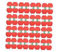 WATIIFUFU 100pcs Red Apple Paper Napkins with Die Cut Edges for Back to School Classroom Decor Disposable Dinner Tissue for Kindergarten Preschool Party Supplies and Teacher Tableware
