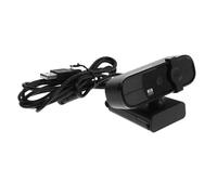 WATIIFUFU 1080p USB Webcam Camera for Video Conferencing and Online Education with Plug and Play Functionality, Plastic Material, Black Colour, for Live Streaming and Video Calls