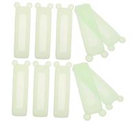 WATIIFUFU 10pcs Air Conditioning Remote Protector Clear Remote Controller Sleeve Access Controller Cover Protective Shell Universal Cover Air Condition Case Light Green