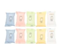 WATIIFUFU 10pcs Disposable Mini Face Washing Towel Compressed Towel Portable Woven Fabrics Cotton for Outdoor Use Household Use Travel Accessories