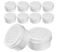 WATIIFUFU 10pcs Dog Scent Training Aluminum Tins Nose Work Containers with Ventilated Screw Lids for Agility and Behavior Training Portable Boxes for Canine Sniffing Skill Development