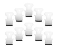 WATIIFUFU 10pcs Hot Water Bottle Rubber Caps Replacement Leakproof Rubber Stoppers for Winter Water Bag Lids