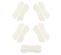 WATIIFUFU 10pcs Invisible Silicone Heel Pads Ultra-Thin Anti-Friction Inserts with Dual-Sided Adhesive for Blister Prevention and Comfortable Fit in Loose Shoes Breathable Heel Grips for Men