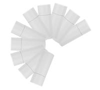 WATIIFUFU 10pcs Kraft Paperboard Cylinder Boxes Round Containers for Loose Tea Storage Portable White Kraft Tubes for DIY Crafts Party Favors Efficient Packaging and Travel Use