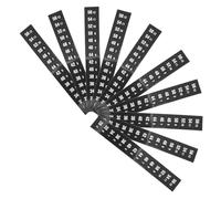 WATIIFUFU 10pcs Lcd Temperature Sticker Strips Digital for Home Brewing, Fermentation, Aquarium Wine Making Adhesive Temperature Labels for Bottle Fish Tank (-2 to 12℃)