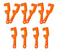 WATIIFUFU 10pcs Multi-Functional Plastic Wrench Bucket Lid Opener for Gallon Buckets Reusable Portable Paint Can Opening Tool for Industrial and Home Use