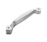 WATIIFUFU 10pcs Silver Stainless Steel Cabinet Pull Handles