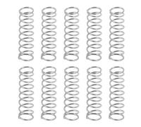 WATIIFUFU 10pcs Stainless Steel Nozzle Valve Spring for Refillable Spray Bottles, Mini Compression Coil Trigger Handle Replacement Spring for Water Mister and Pump Head