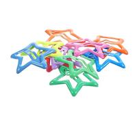 WATIIFUFU 10pcs Star Hair Clips for Girls Metal Snap Hair Stars Boys and Girls Accessories Kawaii Toddler Clips for Little