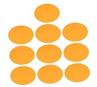 WATIIFUFU 10pcs Sunset Light Filters Gel Sheets for Photography and Outdoor Led Lights, Orange Translucent Film Sun Diffuser for Studio and Atmosphere Lighting