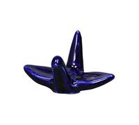 WATIIFUFU 12 Pcs Ceramic Chopsticks Rest Holder Paper Crane Design Elegant Tableware Decoration for Home Restaurant Banquet Dining