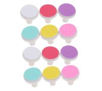 WATIIFUFU 12pcs Electric Nail Trimmer Replacement Pads Baby Nail File Heads Grind Head for Safe Infant Nail Care