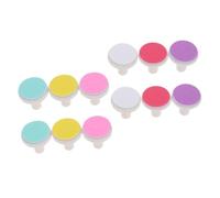 WATIIFUFU 12pcs Electric Nail Trimmer Replacement Pads Infant Nail File Heads with Abrasive Paper and Plastic for Trimming and Polishing at Festivals or Birthdays