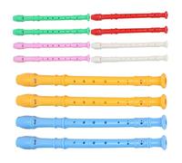WATIIFUFU 12pcs German Style Soprano Recorder with 8-hole Abs Plastic Design and Cleaning Rod, Lightweight Musical Instrument for Elementary Music Class and Beginner Practice