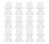 WATIIFUFU 12pcs Hot Water Bottle Caps Replacement Heat-Resistant Plastic Stopper Plugs with Inner Diameter Leakproof Sealing Lid Compatible with Hot Water Bags for Winter Use