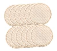WATIIFUFU 12pcs Reusable Nursing Pads Soft Feeding Cushions for Comfortable Breastfeeding Hand Machine Washable Lightweight and Portable for Travel