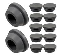 WATIIFUFU 12pcs Rubber Hole Stopper Ac Condensate Drain Plug 20mm Diameter Air Conditioner External Unit Drip Plug Replacement Kit for Air Conditioning Drain