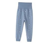 WATIIFUFU 1pc Boy Girl's High-waisted Cotton Johns Comfortable Belly Protector Pants for Use for Ages Bottoming Leggings for Autumn Wear