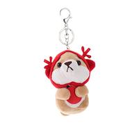 WATIIFUFU 1pc Creative Plush Doll Keychain Pendant Lovely Cartoon Bag Hanging Ornament Premium Quality Stuffed Keychain for Backpacks and Accessories
