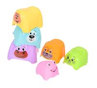 WATIIFUFU 1Set Cartoon Animal Stacking Cups for Interactive Educational Playthings for Boy Girl Months Promote Social Skills and Intellectual Development