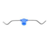 WATIIFUFU 2 Hook Style Iv Stand Hook for Settings and Hospitals, Stainless Steel and Plastic Rack Hanger with Easy Installation and Secure Bottle Placement for Iv Bottles